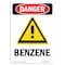 Signmission Safety Sign, OSHA Danger, 10" Height, Portrait, D-V-1994 OS-DS-D-710-V-1994 - alternate 1